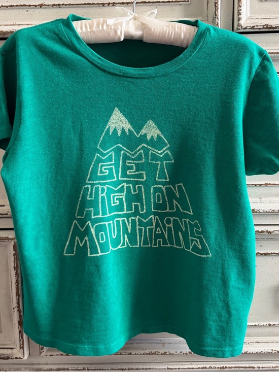 MOTHER Tops - MOTHER 'Get High on Mountains' Graphic Tee